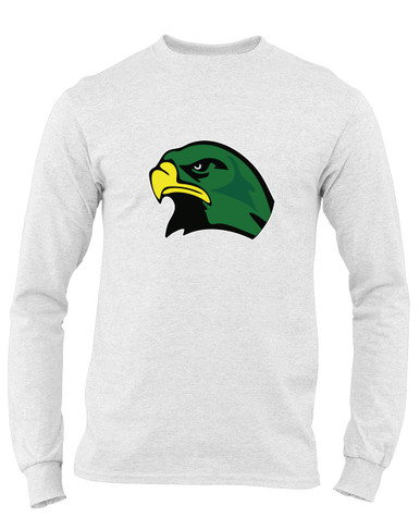 Huguenot Falcons Mascot #1 Men's LS T-Shirt