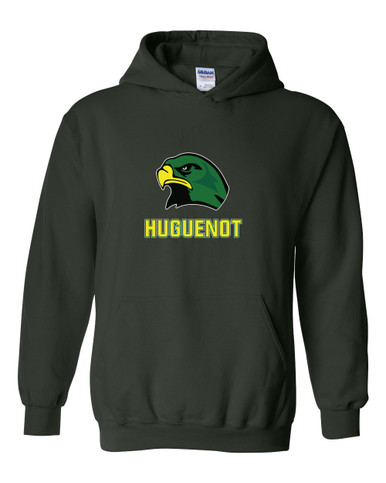 Huguenot Falcons Mascot #2 Men's Hoodie
