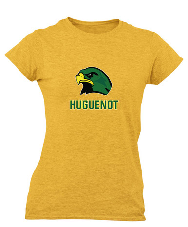 Huguenot Falcons Mascot #2 Women's SS T-Shirt