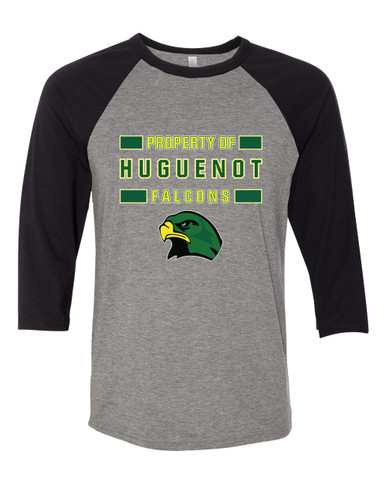 Huguenot Falcons Property Of Men's Baseball T-Shirt