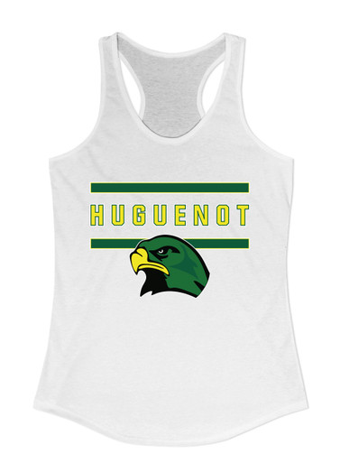 Huguenot Falcons Mascot #4 Women's Tank Top