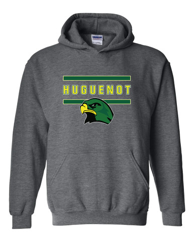 Huguenot Falcons Mascot #4 Men's Hoodie