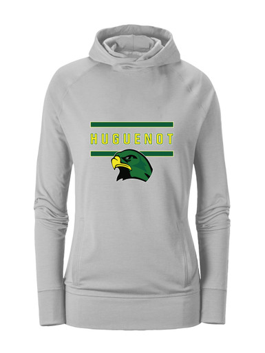 Huguenot Falcons Mascot #4 Women's Hoodie