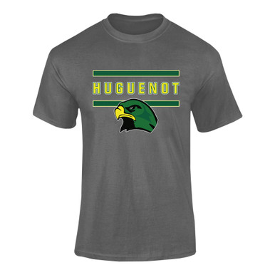 Huguenot Falcons Mascot #4 Men's SS T-Shirt