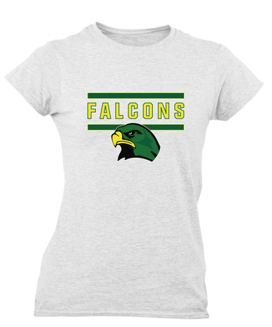 Huguenot Falcons Mascot #5 Women's Premium SS T-Shirt