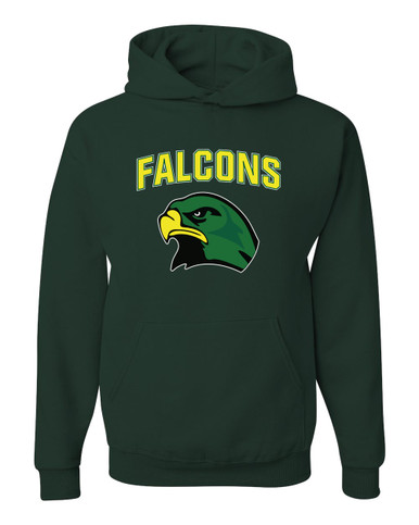 Huguenot Falcons Mascot #6 Men's Premium Hoodie