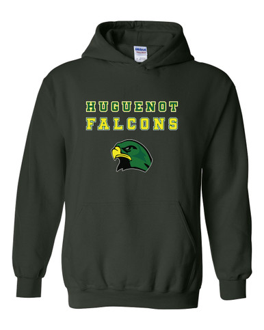 Huguenot Falcons Spirit Men's Hoodie