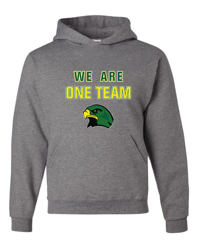 Huguenot Falcons We Are One Team Men's Premium Hoodie