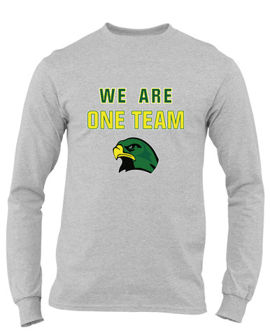 Huguenot Falcons We Are One Team Men's Premium LS T-Shirt