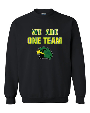 Huguenot Falcons We Are One Team Men's Sweatshirt