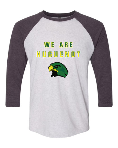Huguenot Falcons We Are Men's Baseball T-Shirt