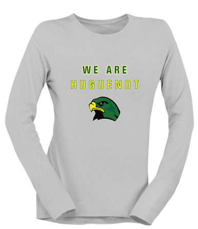 Huguenot Falcons We Are Women's LS T-Shirt