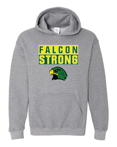 Huguenot Falcons Strong #1 Men's Hoodie