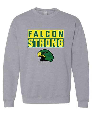 Huguenot Falcons Strong #1 Men's Sweatshirt
