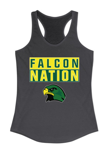Huguenot Falcons Nation #1 Women's Tank Top