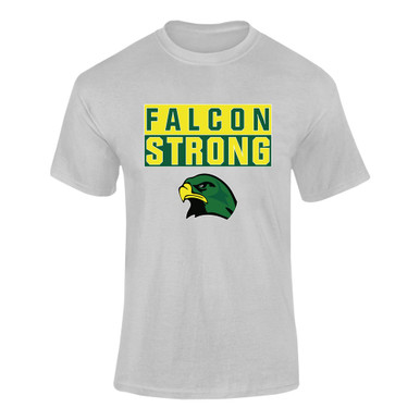 Huguenot Falcons Strong #1 Men's SS T-Shirt