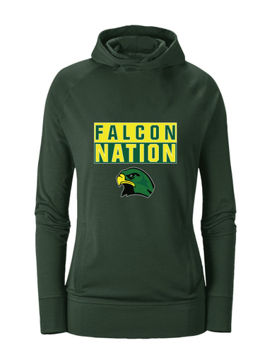 Huguenot Falcons Nation #1 Women's Hoodie