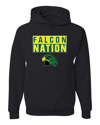 Huguenot Falcons Nation #1 Men's Premium Hoodie