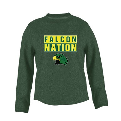 Huguenot Falcons Nation #1 Women's Sweatshirt