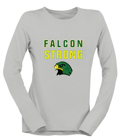 Huguenot Falcons Strong #2 Women's Premium LS T-Shirt