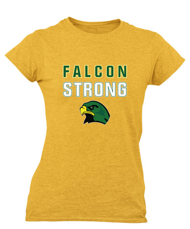 Huguenot Falcons Strong #2 Women's SS T-Shirt