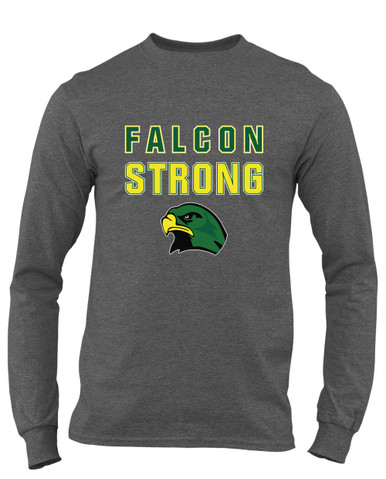 Huguenot Falcons Strong #2 Men's Premium LS T-Shirt