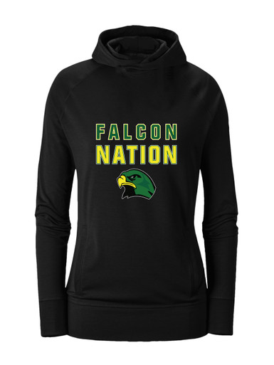Huguenot Falcons Nation #2 Women's Hoodie