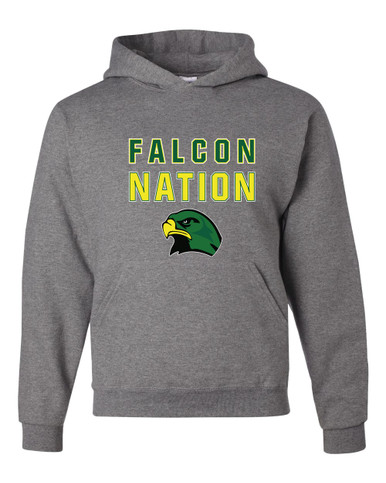 Huguenot Falcons Nation #2 Men's Premium Hoodie