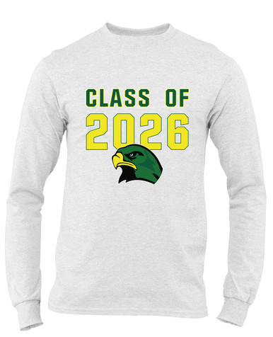 Huguenot Falcons Class of 2026 Men's Premium LS T-Shirt