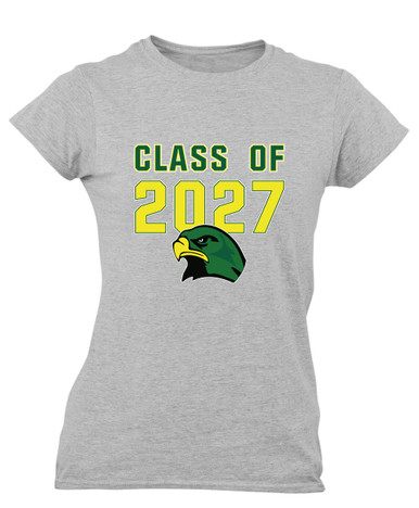 Huguenot Falcons Class of 2027 Women's Premium SS T-Shirt