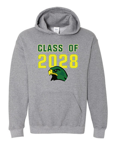 Huguenot Falcons Class of 2028 Men's Hoodie