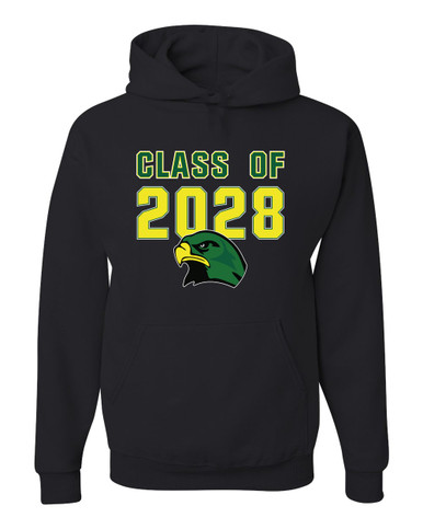 Huguenot Falcons Class of 2028 Men's Premium Hoodie