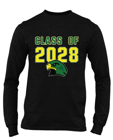 Huguenot Falcons Class of 2028 Men's Premium LS T-Shirt