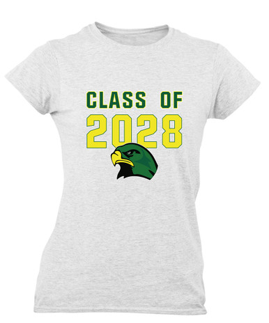 Huguenot Falcons Class of 2028 Women's Premium SS T-Shirt
