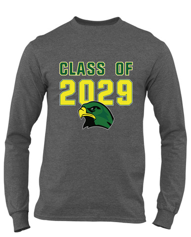 Huguenot Falcons Class of 2029 Men's Premium LS T-Shirt