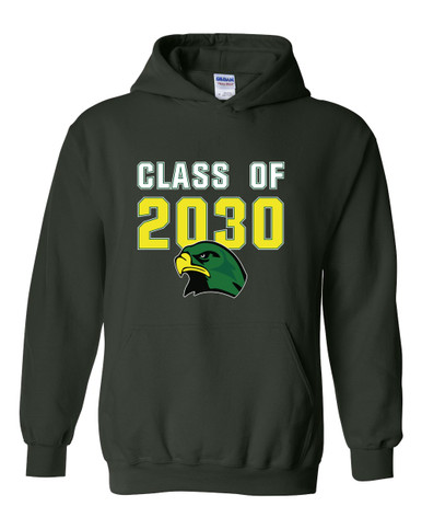 Huguenot Falcons Class of 2030 Men's Hoodie