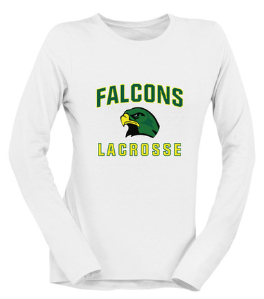 Huguenot Falcons Lacrosse Women's LS T-Shirt