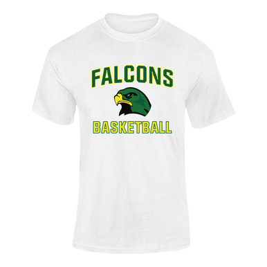 Huguenot Falcons Basketball #1 Men's SS T-Shirt