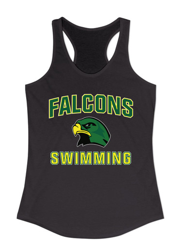 Huguenot Falcons Swimming Women's Tank Top