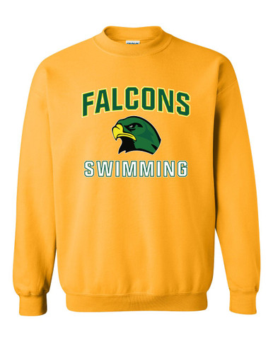 Huguenot Falcons Swimming Men's Sweatshirt