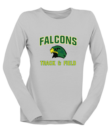 Huguenot Falcons Track & Field Women's LS T-Shirt