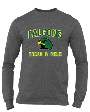 Huguenot Falcons Track & Field Men's LS T-Shirt