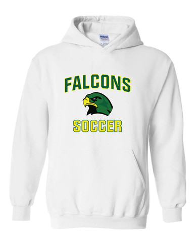 Huguenot Falcons Soccer #1 Men's Hoodie