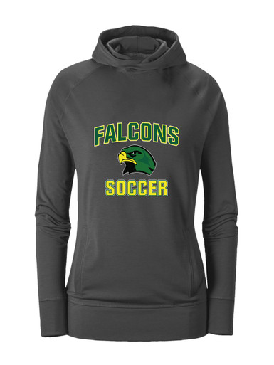 Huguenot Falcons Soccer #1 Women's Hoodie