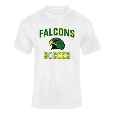 Huguenot Falcons Soccer #1 Men's SS T-Shirt