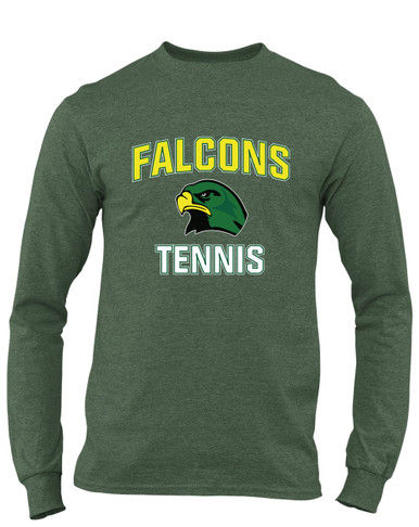 Huguenot Falcons Tennis Men's LS T-Shirt