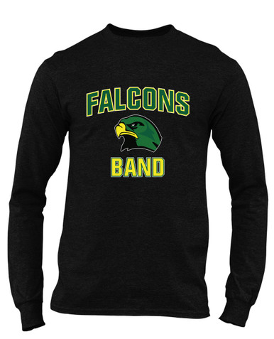 Huguenot Falcons Band # 1 Men's LS T-Shirt