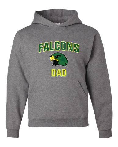 Huguenot Falcons Dad Men's Premium Hoodie
