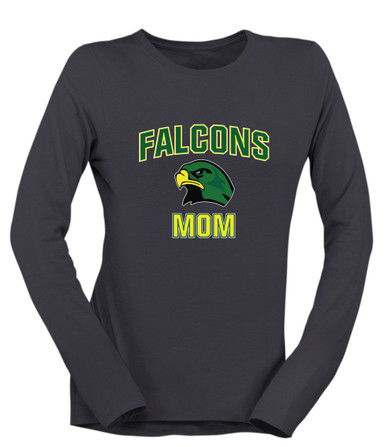 Huguenot Falcons Mom Women's Premium LS T-Shirt