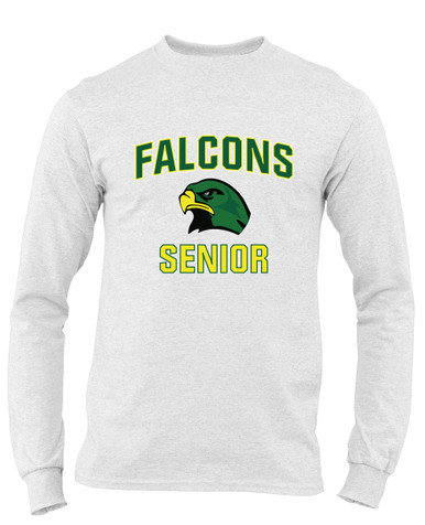 Huguenot Falcons Senior #1 Men's Premium LS T-Shirt